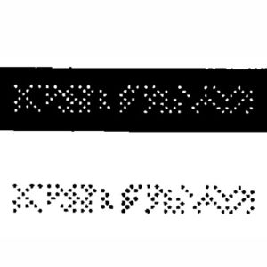 Dotcode mit Inhalt AB12CDEFG3HI